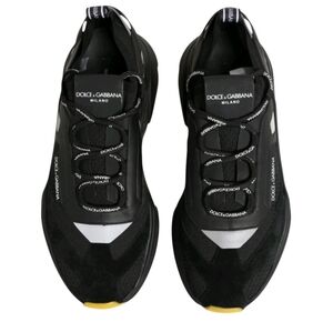 DOLCE & GABBANA Black Daymaster Low Top Men Sneakers EU46 /US13/UK12